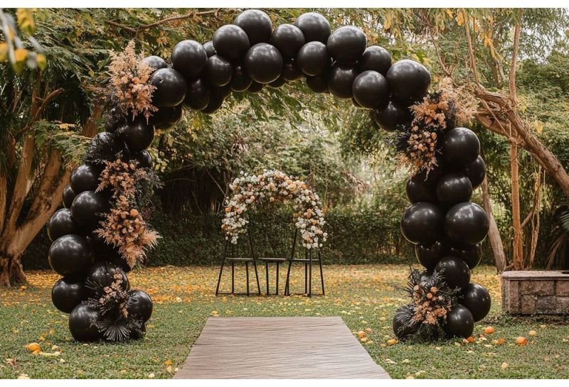 goth wedding decorations