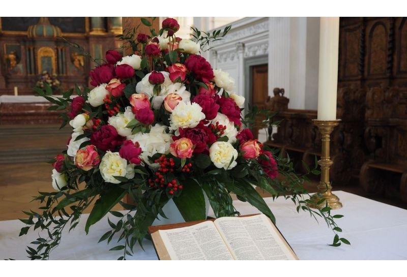 church wedding decor