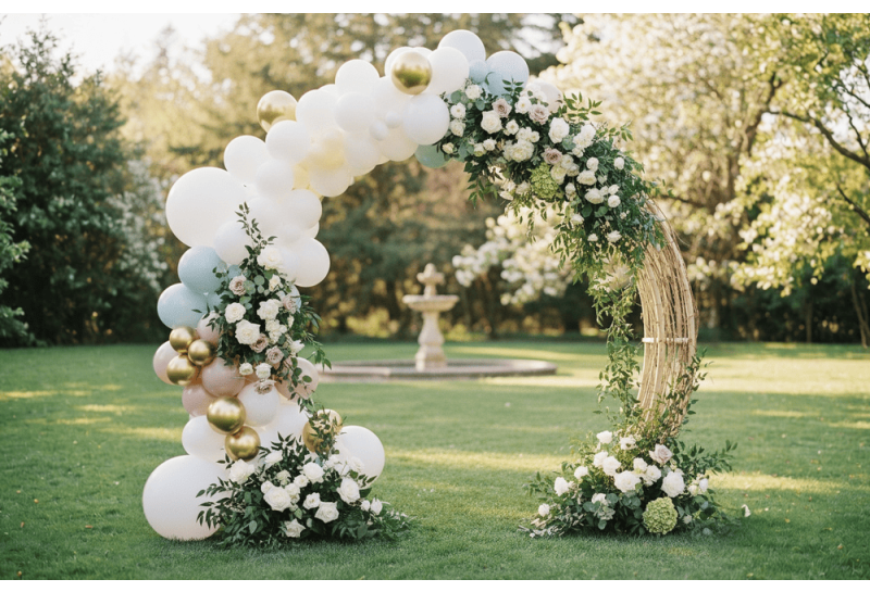 balloon arch ideas for wedding