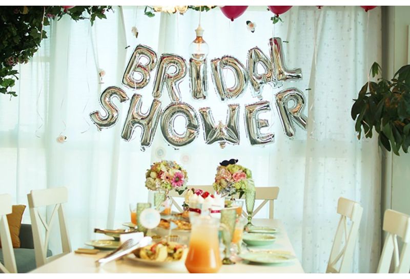 balloon decoration ideas for bridal shower