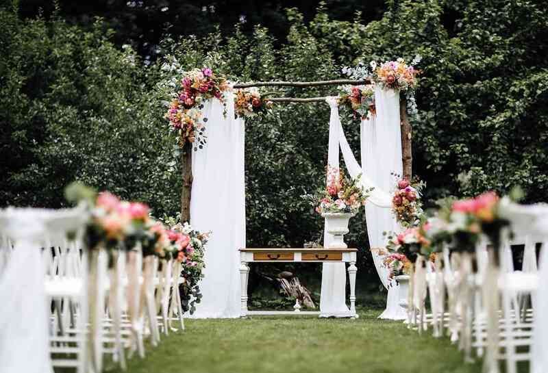 aisle decor wedding