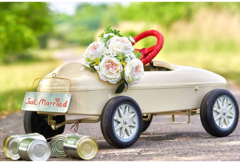 wedding car decoration ideas