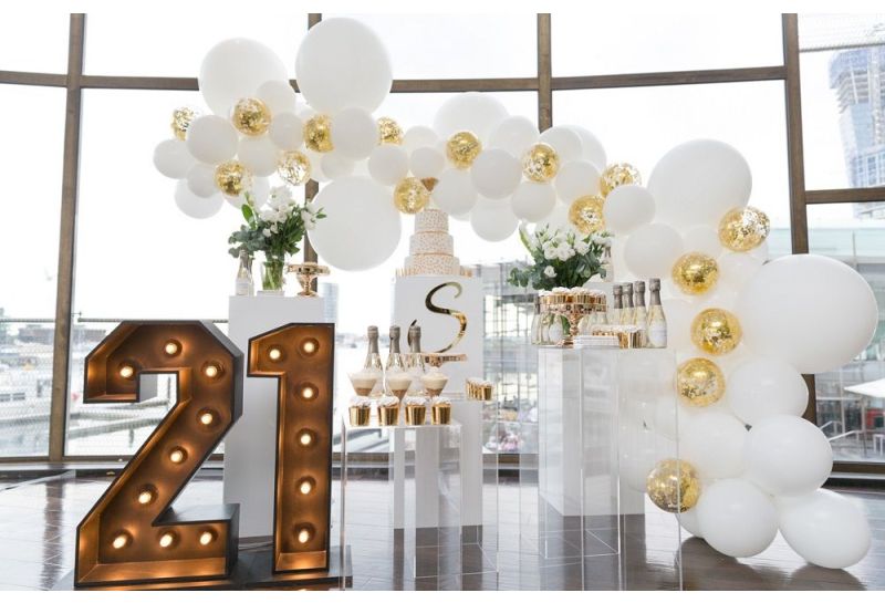 21st Birthday Decoration Ideas For Girls