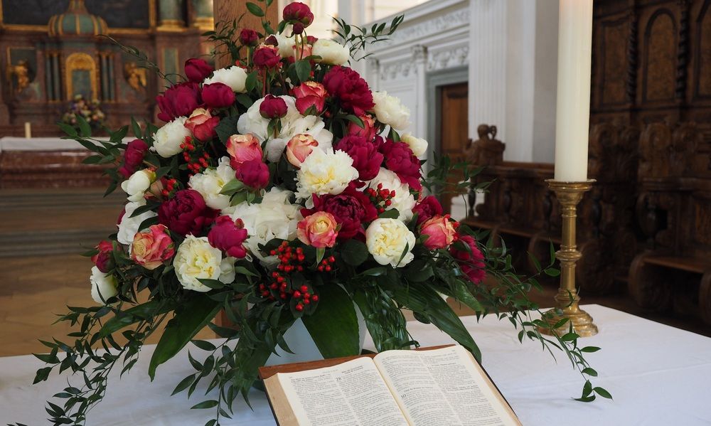 church wedding decor