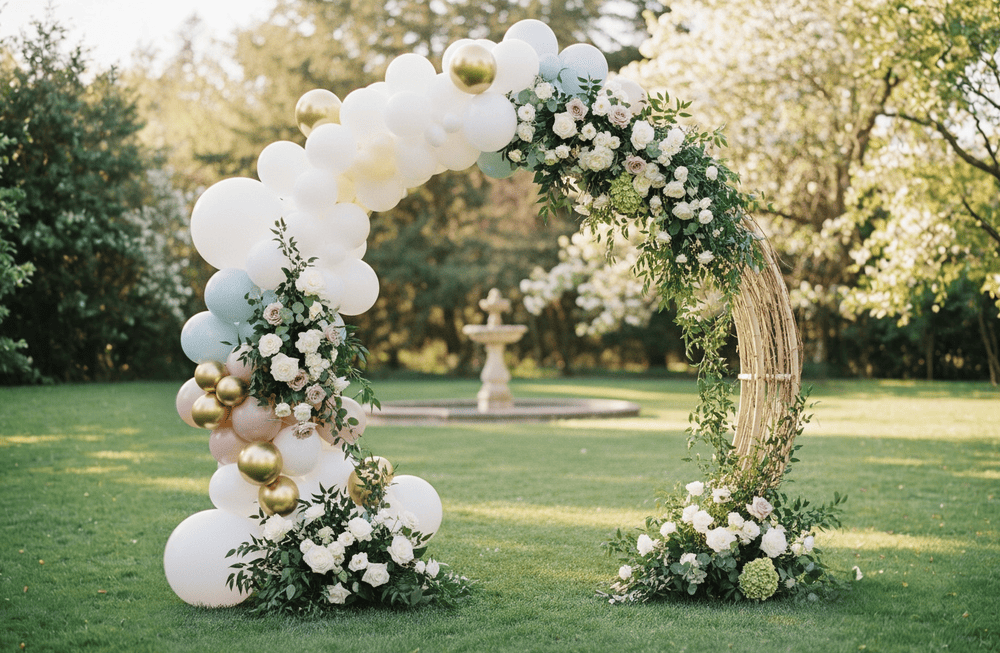 balloon arch ideas for wedding