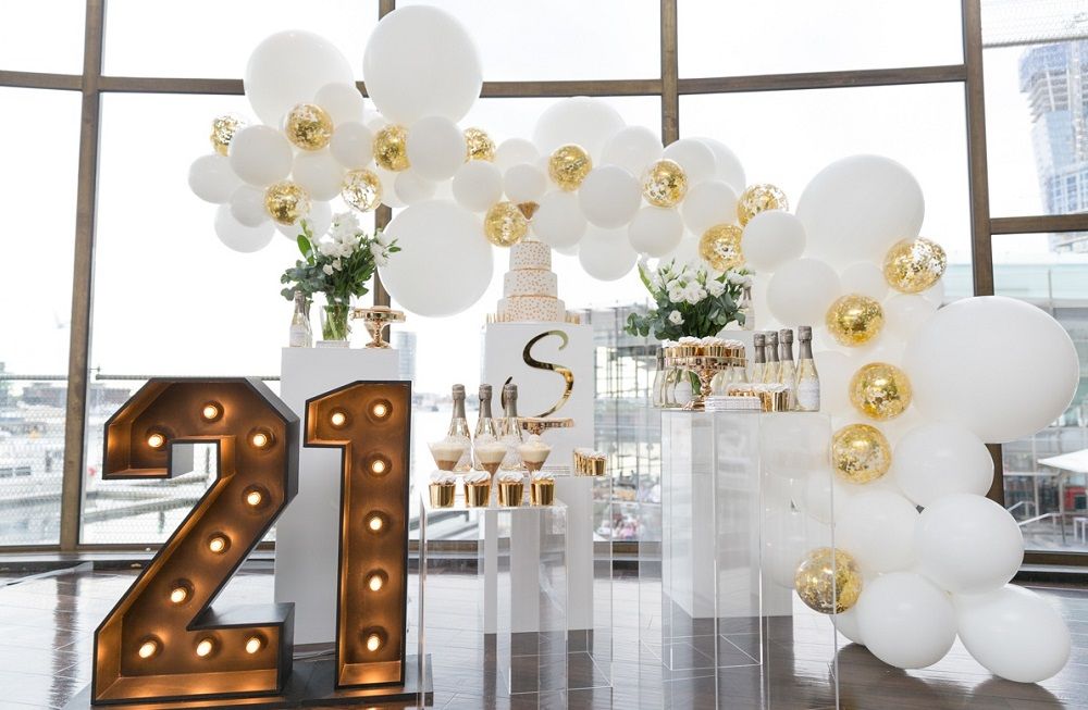 21st Birthday Decoration Ideas For Girls