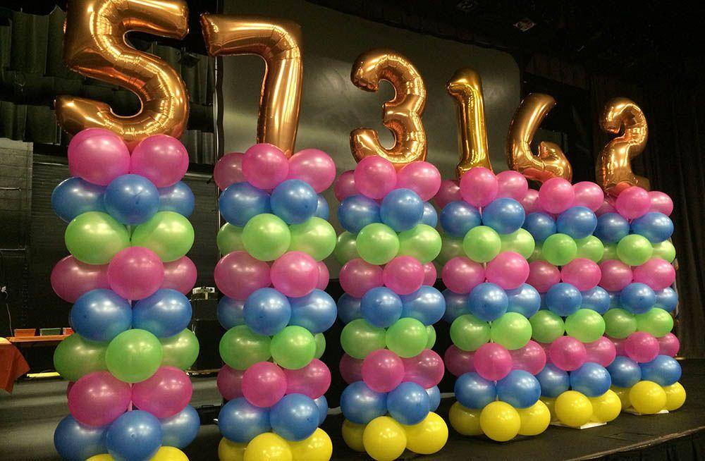 make a party balloon column