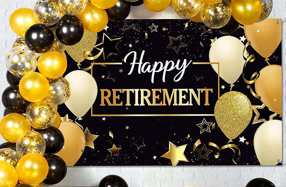 retirement party decorations