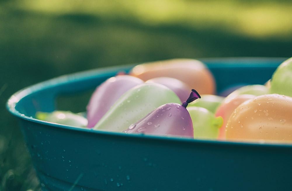 Water balloon games for parties