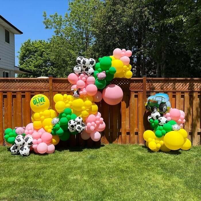 2nd Birthday Balloon Decoration