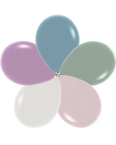 Pastel Dusk Latex Balloons