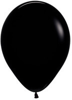 Fashion Black Latex Balloons