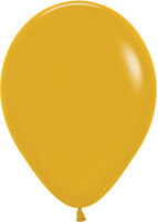 Fashion Mustard Latex Balloons