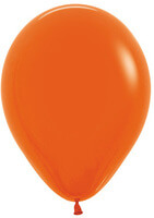 Fashion Orange Latex Balloons