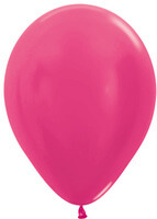 Metallic Fuchsia Latex Balloons
