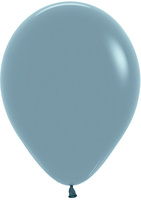 Pastel Dusk Blue Latex Balloons