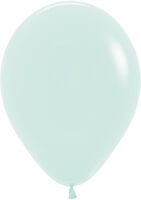 Pastel Matte Green Latex Balloons