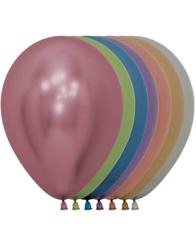 Reflex Assortment Latex Balloons