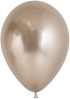Reflex Champagne Latex Balloons