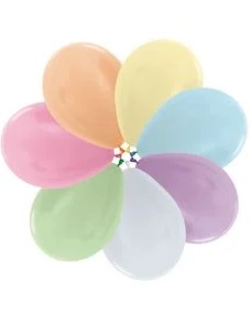 Satin Assortment Latex Balloons