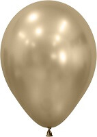 Silk Gold Dust Latex Balloons