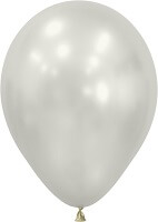 Silk Oyster White Latex Balloons