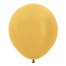 18" Metallic Gold (25pcs) Sempertex Balloons