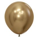 18" Reflex Gold (25pcs) Sempertex Balloons