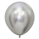 18" Reflex Silver (25pcs) Sempertex Balloons