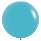 24" Fashion Caribbean Blue (10pcs) Sempertex Balloons
