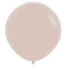 24" Fashion White Sand (10pcs) Sempertex Balloons