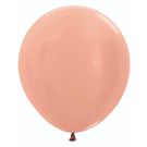 18" Metallic Rose Gold (25pcs) Sempertex Balloons