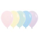 05" Pastel Matte Assortment (50pcs) Sempertex Balloons