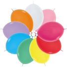 12" Fashion Assortment Link-O-Loons (25pcs) Sempertex Balloons