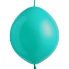 06" Fashion Robin's Egg Blue Linking (100pcs) Everts Balloons