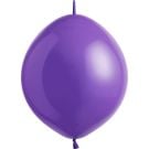 06" Standard Purple Linking (100pcs) Everts Balloons