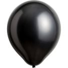 11" Pearl Jet Black (50pcs) Everts Balloons