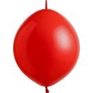 12" Standard Red Linking (50pcs) Everts Balloons