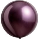 24" Satin Luxe Cherry Lacquer (4pcs) Everts Balloons