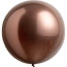 24" Satin Luxe Chocolate Caramel (4pcs) Everts Balloons