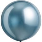 24" Satin Luxe Pastel Blue (4pcs) Everts Balloons
