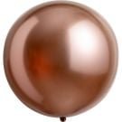 24" Satin Luxe Rose Copper (4pcs) Everts Balloons