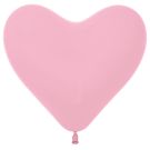 12" Fashion Pink Heart (50pcs) Sempertex Balloons