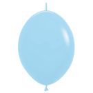 12" Pastel Matte Blue Link-O-Loons (25pcs) Sempertex Balloons