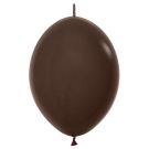 12" Fashion Chocolate Link-O-Loons (25pcs) Sempertex Balloons