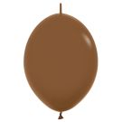 12" Fashion Coffee Link-O-Loons (25pcs) Sempertex Balloons