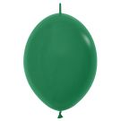 12" Fashion Forest Green Link-O-Loons (25pcs) Sempertex Balloons