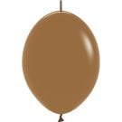12" Fashion Mocha Link-O-Loons (25pcs) Sempertex Balloons
