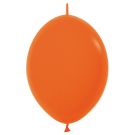 12" Fashion Orange Link-O-Loons (25pcs) Sempertex Balloons