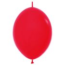 12" Fashion Red Link-O-Loons (25pcs) Sempertex Balloons